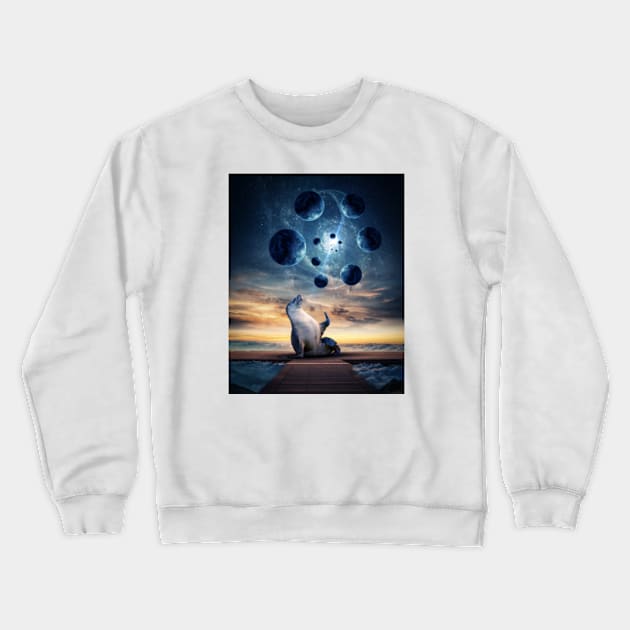 Sense of adventure Crewneck Sweatshirt by fndesignart